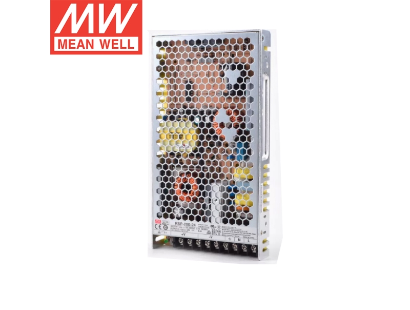 RSP-200-24 200W单输出PFC薄明纬电源