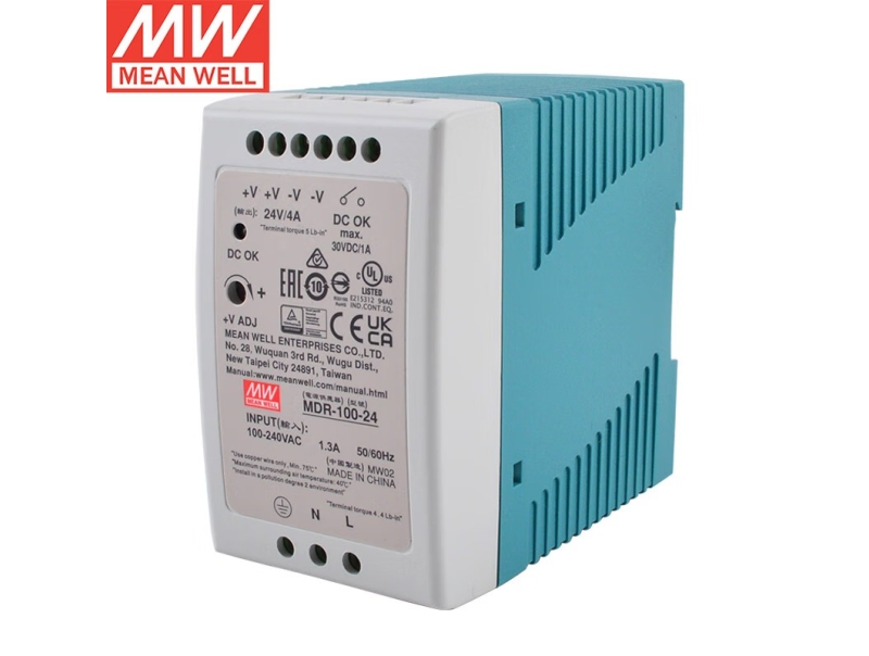 MDR-100-48 100W导轨工Meanwell电源