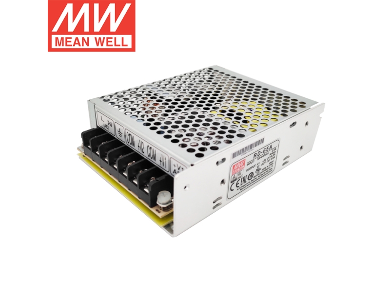 RD-65A 65W 双路恶劣环境用明纬电源