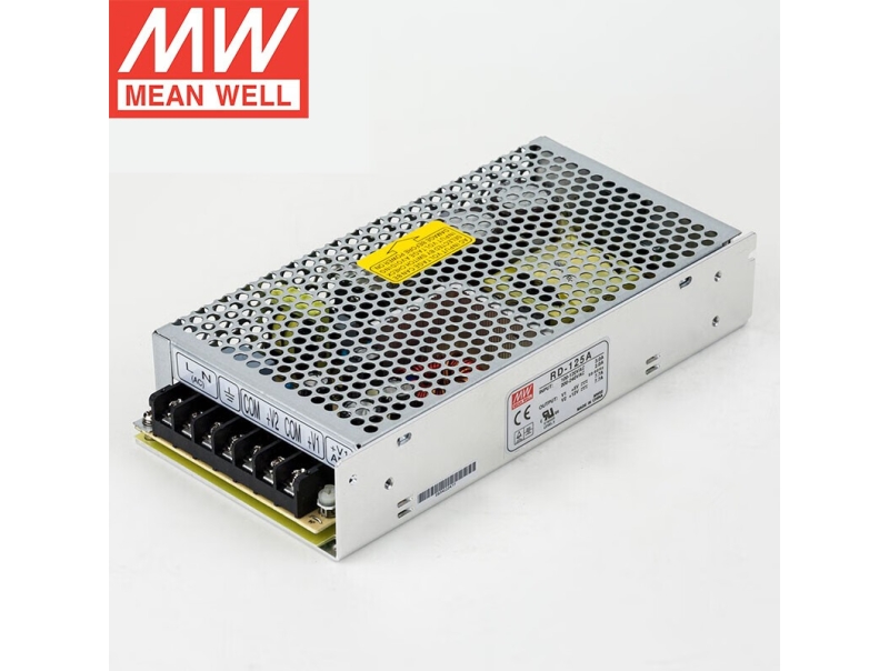 RD-125A 125W 双路恶劣环境用明纬电源