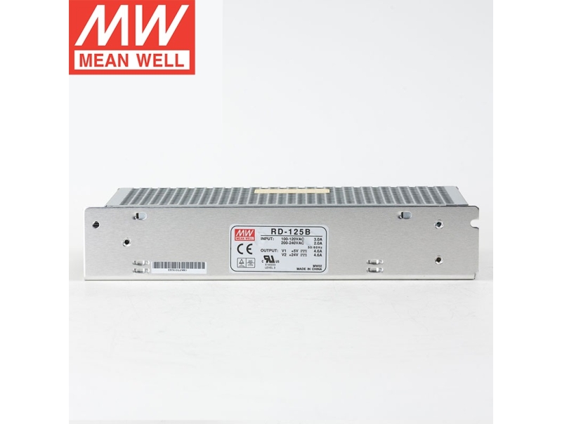 RD-125B 125W双路恶劣环境用明纬电源