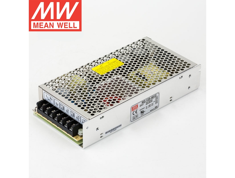 RD-125-4812 125W双路输出明纬电源