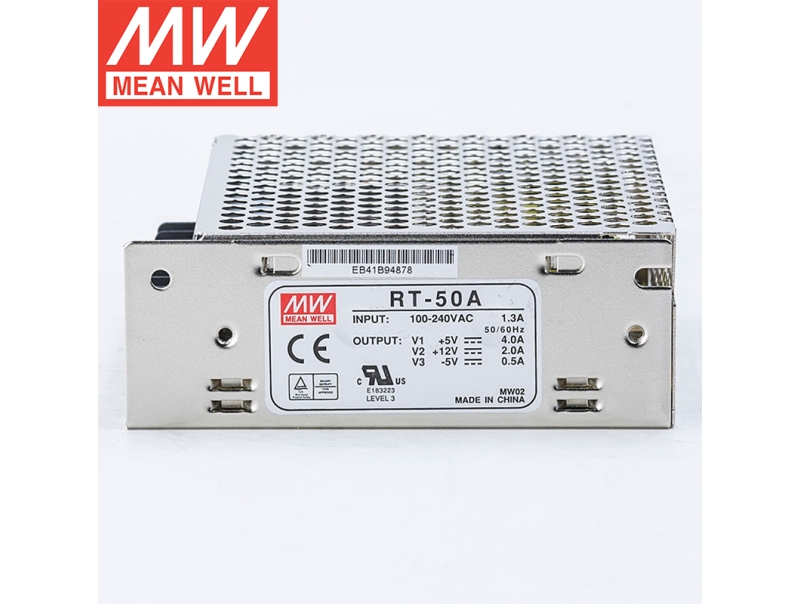 RT-50A 50W 三路输出明纬开关电源
