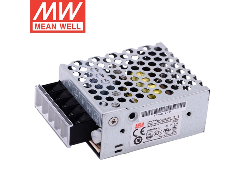 RS-15-12 15W单路恶劣环境明纬LED电源