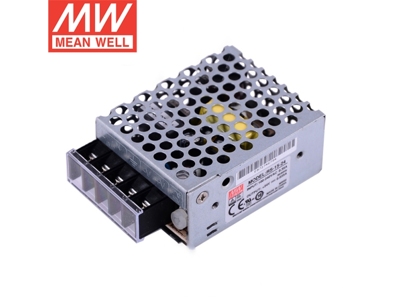  RS-15-24 15W单路恶劣环境明纬LED电源