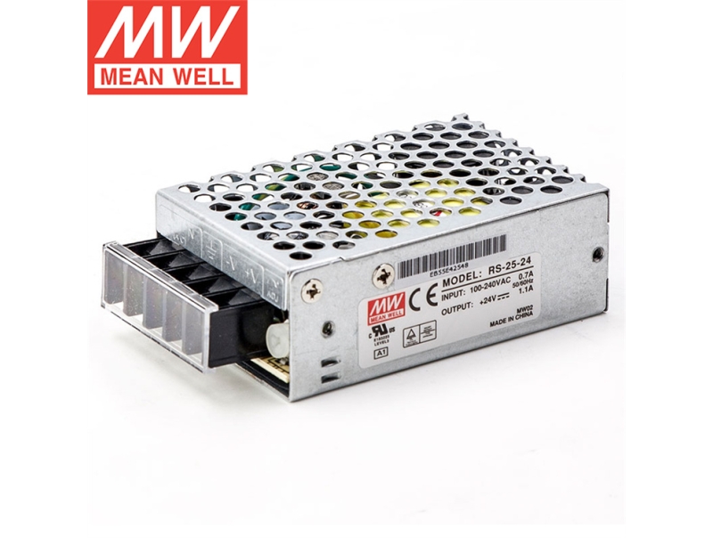 RS-25-24 25W单路恶劣环Meanwell电源