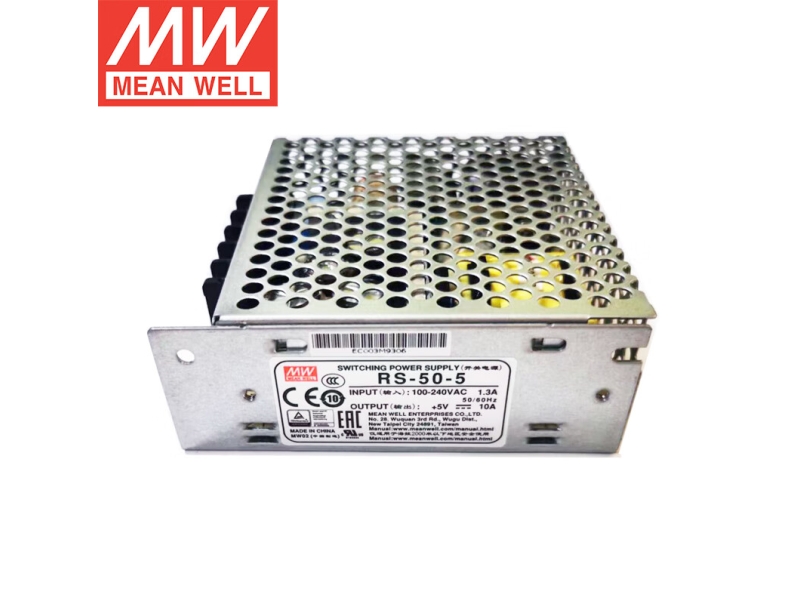  RS-50-5 50W单路恶劣环境明纬开关电源