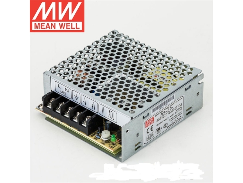 RS-50-3.3 35W单路恶劣环明纬开关电源