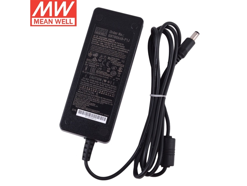 GST60A48-P1J 60W 高信赖性明纬充电器