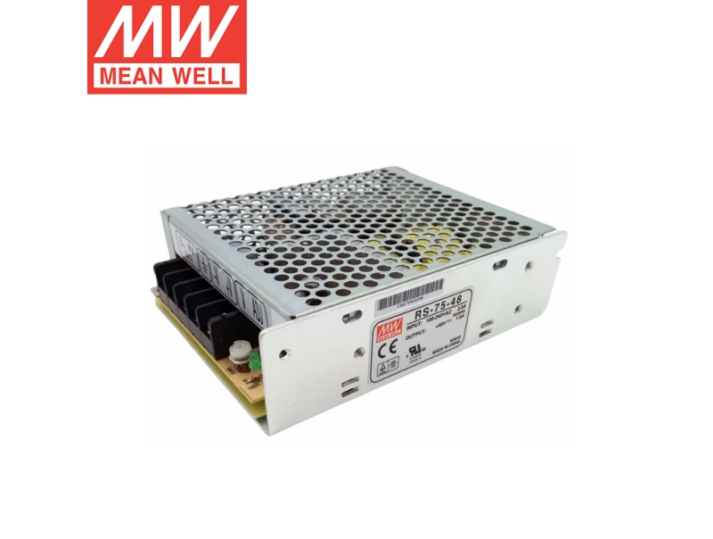 RS-75-48 75W单路输出恶劣环境明纬电源