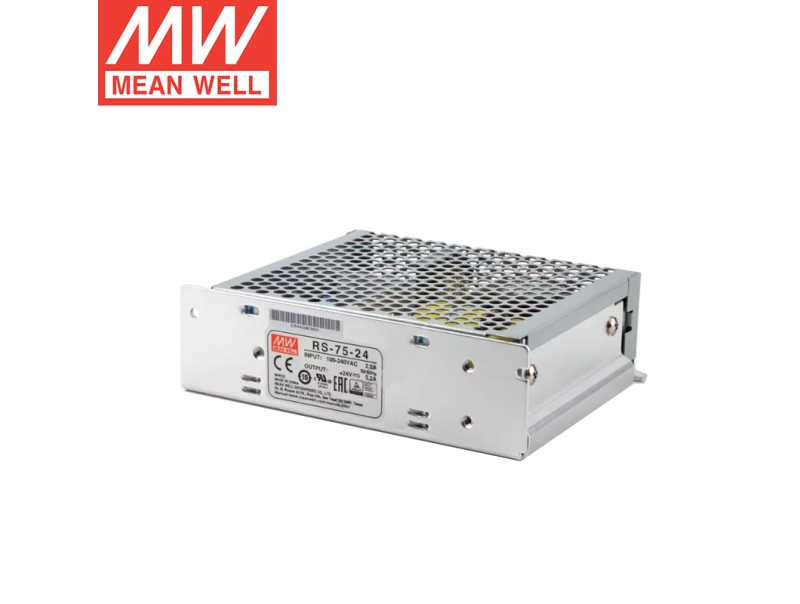RS-75-24 75W单路输出恶劣环境明纬电源