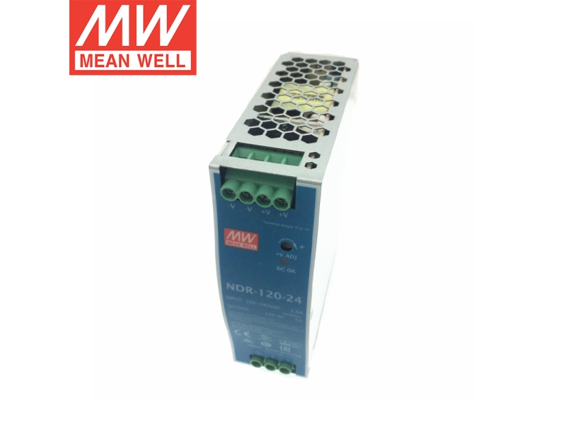 NDR-120-24 120W 导轨型Meanwell电源
