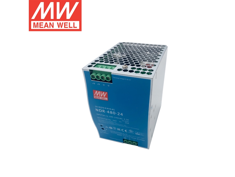NDR-480-24 480W 导轨型Meanwell电源