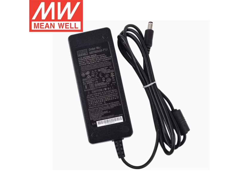GST60A48-P1J 60W工业明纬电源适配器