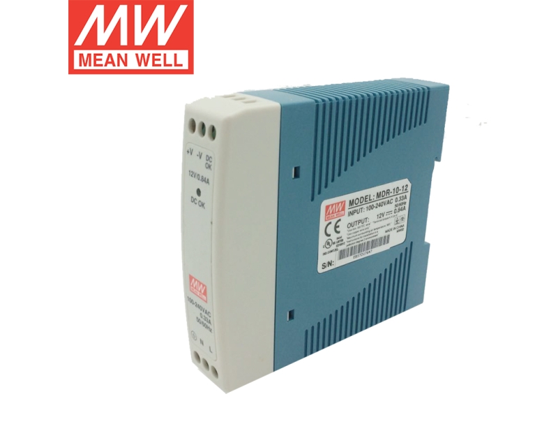 MDR-10-12 10W单组导轨型明纬开关电源