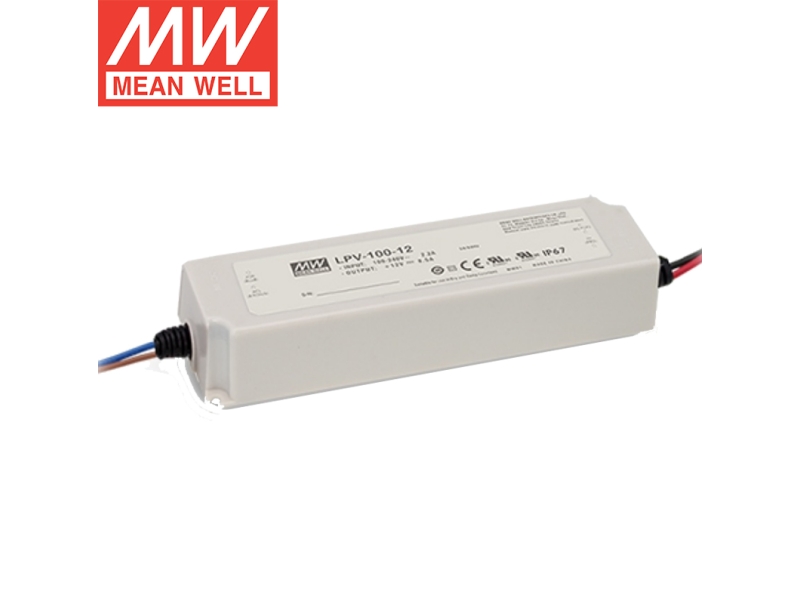  LPV-100-48 100W塑壳防水明纬LED电源