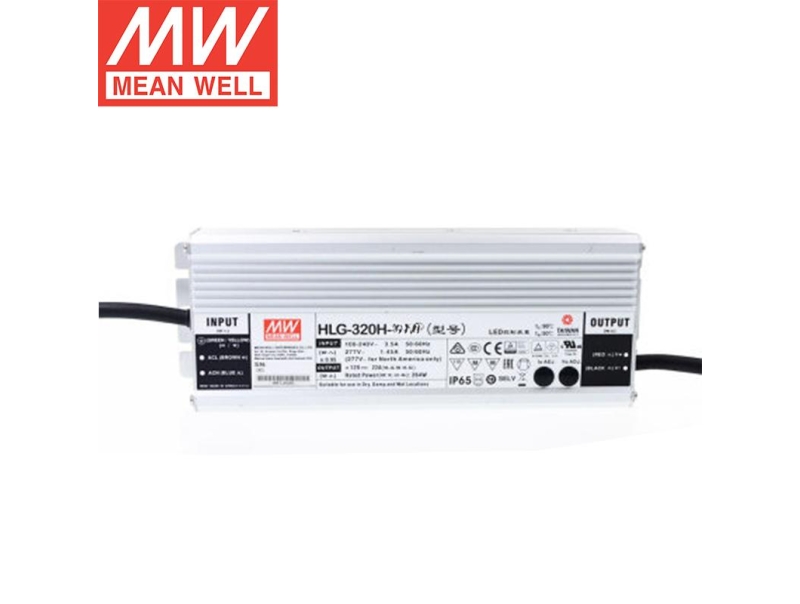 HLG-320H-12A 320恒流+恒压LED驱动器