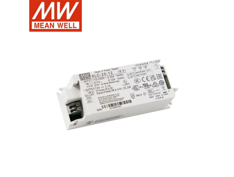 XLC-25-12  25W 恒功率/恒压LED驱动器